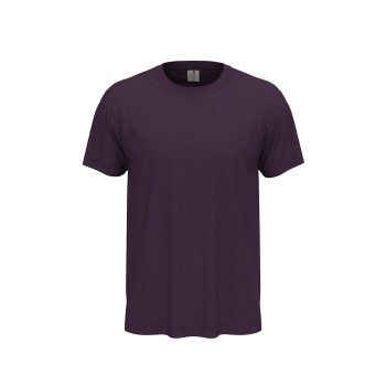 Stedman Classic Men T-shirt Mørkelilla bomuld XX-Small Herre
