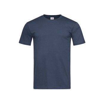 Stedman Classic-T Fitted For Men Marineblå bomuld Large Herre