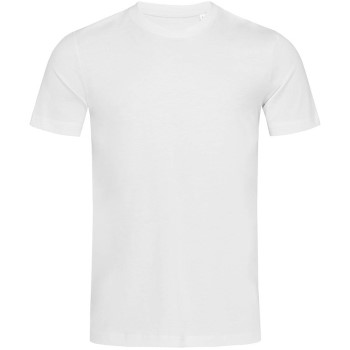 Stedman James Organic Men Crew Neck Hvid økologisk bomuld XX-Large Herre
