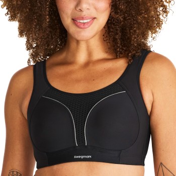 Swegmark BH Dynamic Intense Moulded Cup Sport Bra Sort E 95 Dame