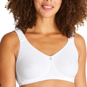 Swegmark BH Lovely Agnes Prosthetic Soft Bra Hvid polyamid D 80 Dame