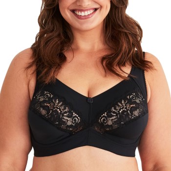 Swegmark BH Meadow- blød og strækbar Sort C 100 Dame