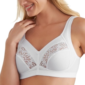 Swegmark BH Meadow- blød og strækbar Hvid F 80 Dame