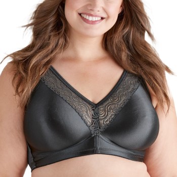 Swegmark BH Stars - blød usynlig Antracit polyamid D 90 Dame
