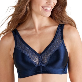 Swegmark BH Stars - blød usynlig Mørkblå polyamid D 105 Dame