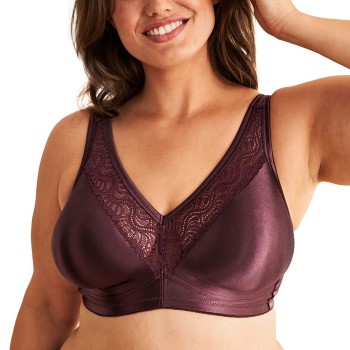 Swegmark BH Stars - blød usynlig Blomme polyamid E 80 Dame