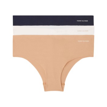 Tommy Hilfiger Trusser 3P Logo Hipsters Flerfarvet Small Dame