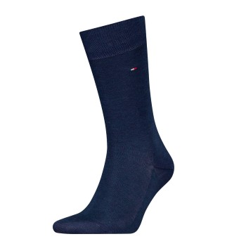 Tommy Hilfiger Legwear Tommy Hilfiger Strømper Premium Fil D Ecosse Socks Jeansblå Str 47/48 Herre