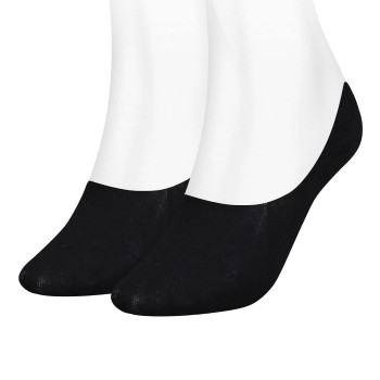 Tommy Hilfiger Strømper 2P Women Footie Socks Sort Str 39/42 Dame