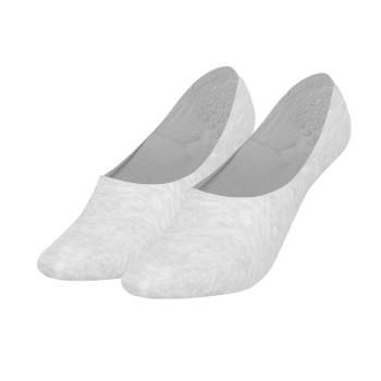 Tommy Hilfiger Legwear Tommy Hilfiger Strømper 2P Women Footie Socks Grå Str 35/38 Dame