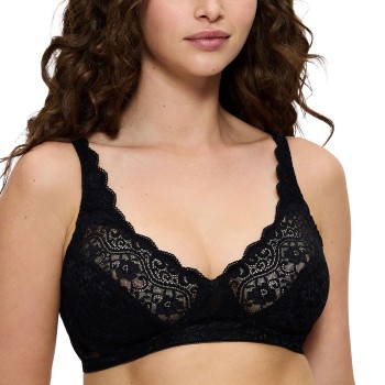Triumph BH Amourette Wireless Bra Sort D 70 Dame