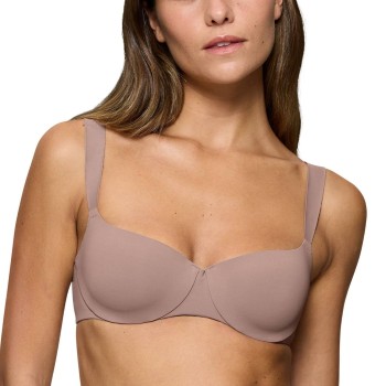 Triumph BH Body Make-Up Illusion Balconette Bra Lysbrun  E 80 Dame