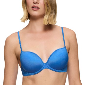 Triumph Midnight Swim Push-Up Bikini Top Blå D 42 Dame