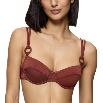 Triumph Midnight Swim Wired Bikini Top Brun C 40 Dame