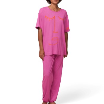 Se Triumph Shortsleeve Pyjamas Rosa 42 Dame ved Timarco