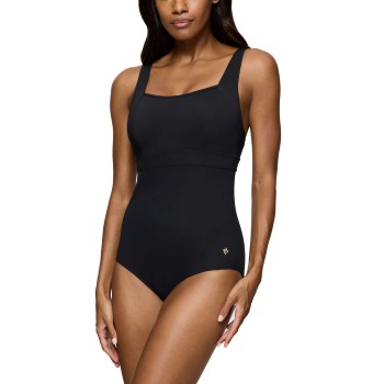 Triumph Summer Twist Wired Swimsuit Sort D 38 Dame
