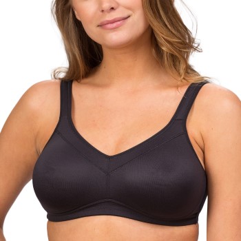 Trofé Trofe Betty Wireless Bra BH Sort D 100 Dame