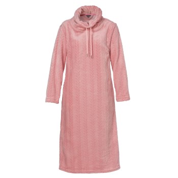 Trofé Trofe Braid Dress Fleece Rosa polyester Medium Dame