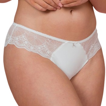 Trofé Trofe Brazilian Brief Trusser Hvid polyamid Small Dame