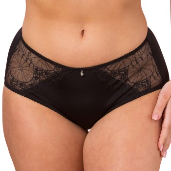 Trofé Trofe Brief Midi Trusser Sort polyamid Small Dame