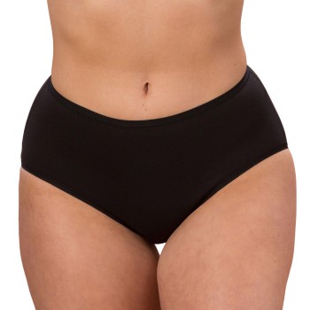 Trofé Trofe Cotton Midi Trusser Sort bomuld Medium Dame
