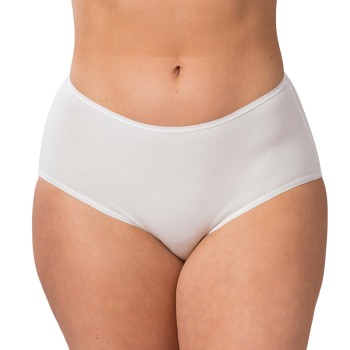 Trofé Trofe Cotton Midi Trusser Champagne bomuld Large Dame
