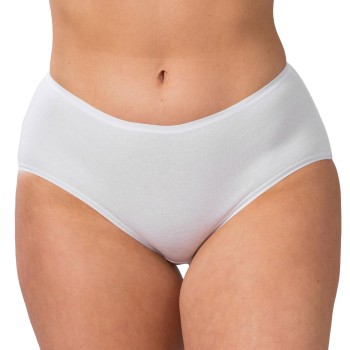 Trofé Trofe Cotton Midi Trusser Hvid bomuld X-Large Dame