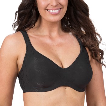 Trofé Trofe Emma Wireless Bra BH Sort D 80 Dame