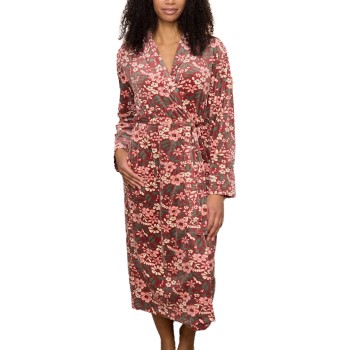 Trofé Trofe Flora Robe Velvet Silk Fleece Flerfarvet polyester Medium Dame