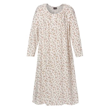 Trofé Trofe Herbal Raglan Long Sleeve Dress Blomstret bomuld XX-Large Dame