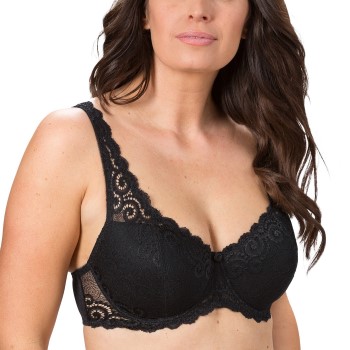 Trofé Trofe Irene Underwire Bra BH Sort polyamid D 95 Dame