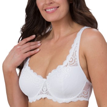 Trofé Trofe Irene Underwire Bra BH Hvid polyamid E 80 Dame