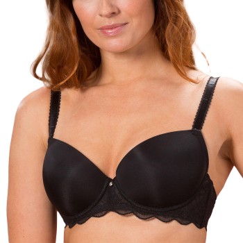 Trofé Trofe Julia Padded Bra BH Sort polyamid A 80 Dame