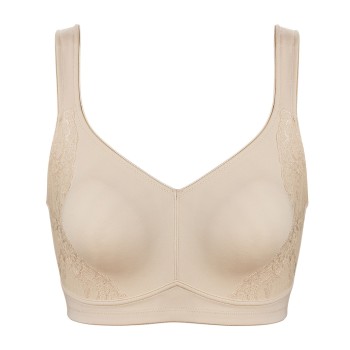 Trofé Trofe Louise Soft Bra BH Beige polyamid B 85 Dame