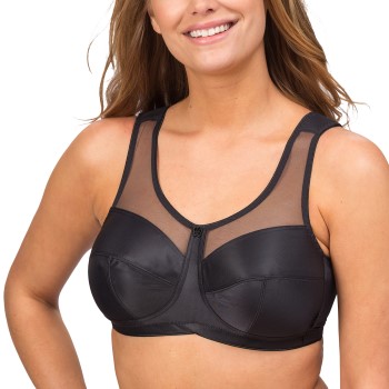 Trofé Trofe Rosie Wireless Bra BH Sort B 80 Dame