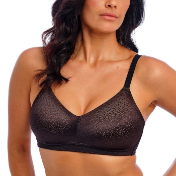 Wacoal BH Back Appeal Wire Free Bra Sort polyamid D 75 Dame