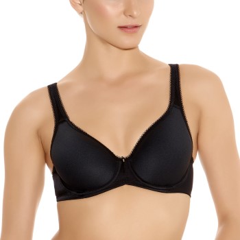 Wacoal BH Basic Beauty Spacer Underwire T-Shirt Bra Sort polyester E 80 Dame