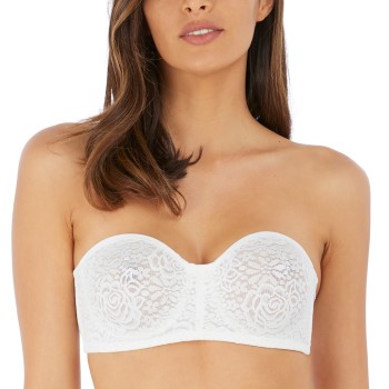 Wacoal BH Halo Lace Strapless Bra Benhvid C 75 Dame