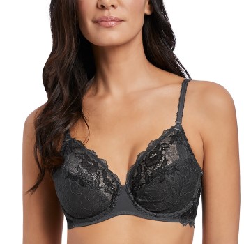 Wacoal BH Lace Perfection Average Wire Bra Sort F 70 Dame