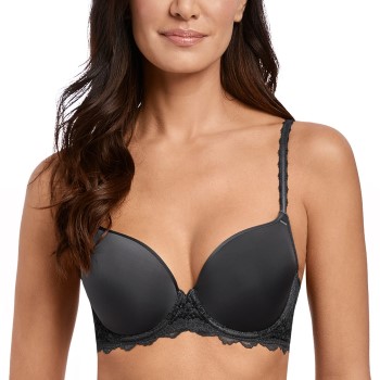 Wacoal BH Lace Perfection Contour Bra Sort F 75 Dame