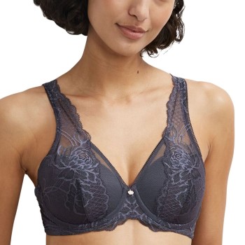 Florale by Triumph Wild Peony Florale WP Bra BH Mørkgrå  D 75 Dame