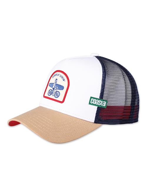 Coastal Hætte  navy / lyseblå / rød / hvid