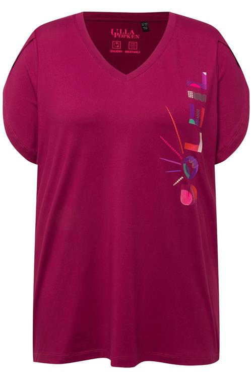 Ulla Popken Shirts  jade / mørkelilla / pink / bordeaux