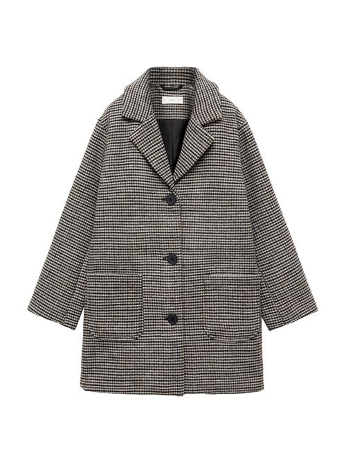 MANGO KIDS Frakke 'Maria'  cappuccino / sort / naturhvid