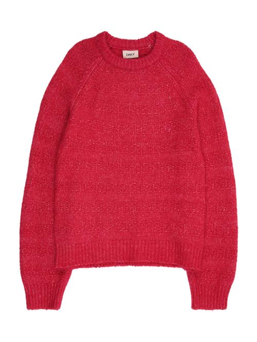 ONLY GIRLS Pullover  hindbær