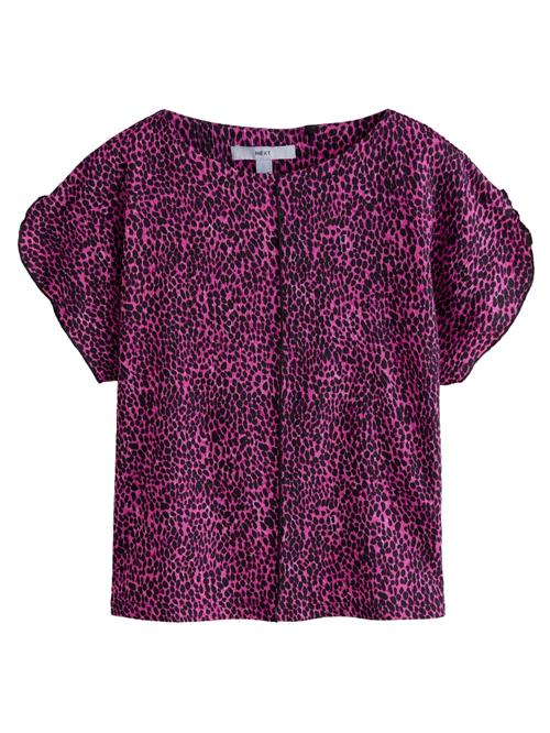 Next Bluse  fuchsia / sort