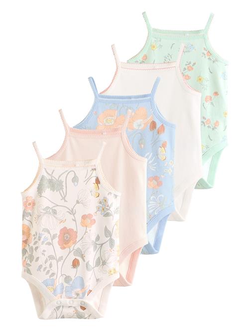 Next Sparkedragt/Body  beige / lyseblå / mint / lyserød