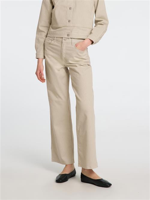 SELECTED FEMME Jeans  beige / hvid