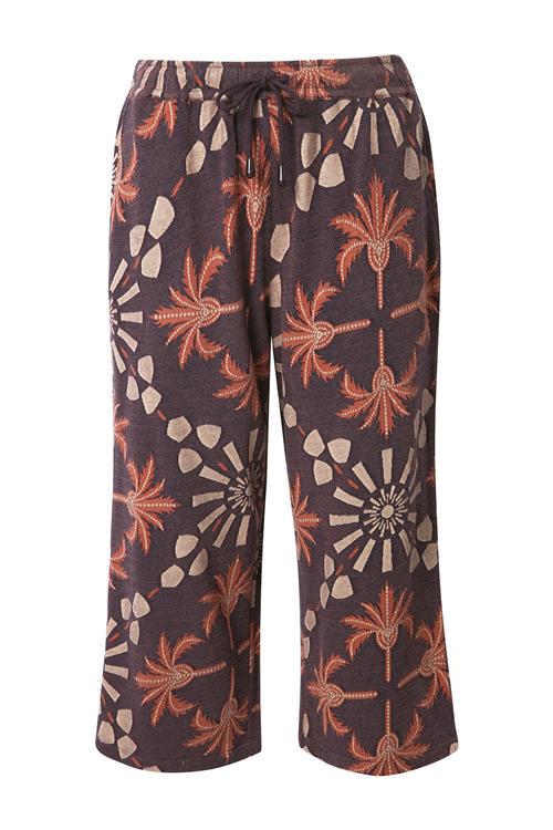 Ulla Popken Bukser  beige / brun / rød