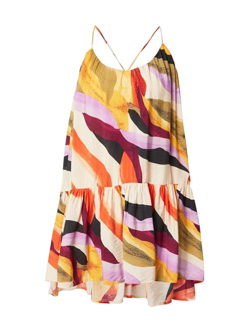 VERO MODA Sommerkjole  siv / lilla / bær / hvid